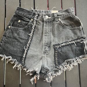 Furst of a Kind Black high rise shorts | Sz 26